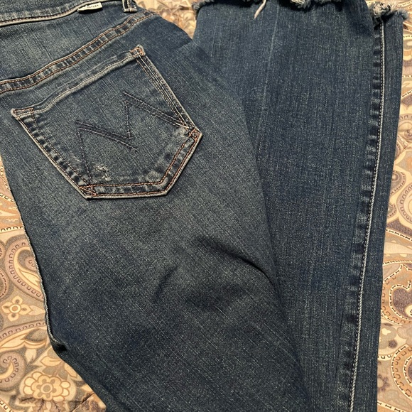 Mother Denim The Insider Crop Step Chew NWT - Picture 11 of 16